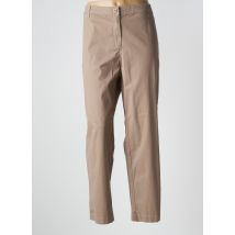 FELINO - Pantalon 7/8 marron en coton - Femme - Taille 52 - Modz