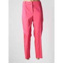 DIANE LAURY - Pantalon 7/8 rose en coton - Femme - Taille 46 - Modz
