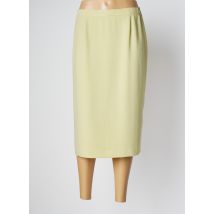KARTING - Jupe mi-longue vert en polyester - Femme - Taille 42 - Modz