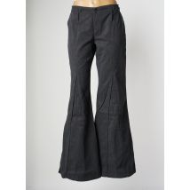 BE YOU K - Pantalon flare gris en coton - Femme - Taille 42 - Modz