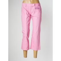 BE YOU K - Pantacourt rose en coton - Femme - Taille 38 - Modz