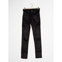 CHEAP MONDAY - Pantalon slim noir en coton - Femme - Taille W24 - Modz