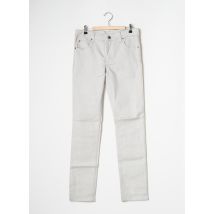 CHEAP MONDAY - Pantalon slim gris en coton - Femme - Taille W30 - Modz