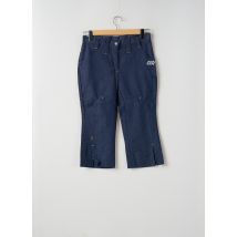 DDP - Pantacourt bleu en coton - Femme - Taille 38 - Modz