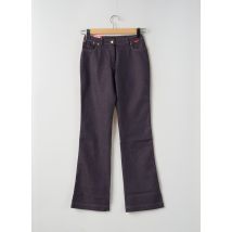 E PURE - Jeans bootcut bleu en coton - Femme - Taille 34 - Modz