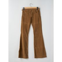 FIVE PM - Pantalon flare jaune en coton - Femme - Taille 40 - Modz