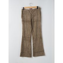 KANA BEACH - Pantalon flare vert en coton - Femme - Taille 38 - Modz