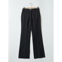 TIM BARGEOT - Pantalon droit noir en polyester - Femme - Taille 34 - Modz
