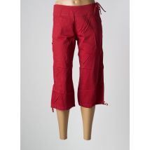 SESSUN - Pantacourt rouge en coton - Femme - Taille 38 - Modz