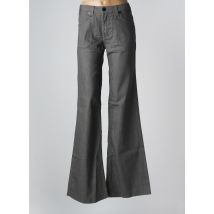 USED JEANS - Jeans bootcut gris en coton - Femme - Taille W31 - Modz