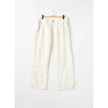 MOGUL - Pantalon 7/8 beige en lin - Femme - Taille W31 - Modz