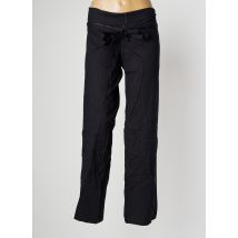LADY SOUL - Pantalon droit noir en coton - Femme - Taille 38 - Modz