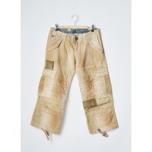 LOIS - Pantalon cargo beige en coton - Femme - Taille W30 - Modz