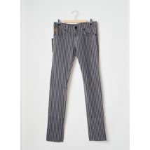 LOIS - Jeans coupe slim gris en coton - Femme - Taille W30 - Modz