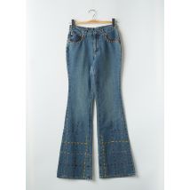 CIMARRON - Jean coupe flare bleu en coton - Femme - Taille 36 - Modz