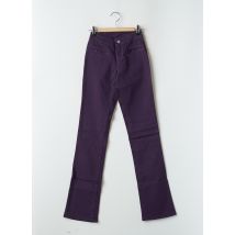 CIMARRON - Pantalon slim violet en coton - Femme - Taille W26 - Modz