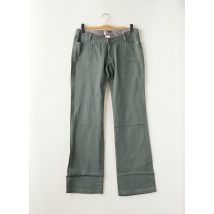 55 DSL - Pantalon droit vert en coton - Femme - Taille W31 - Modz