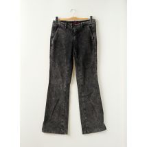 ESSENZA - Pantalon droit gris en coton - Femme - Taille W31 - Modz