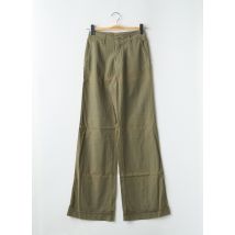 CIMARRON - Pantalon large vert en coton - Femme - Taille W27 - Modz