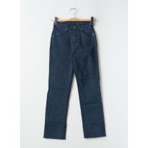 CIMARRON - Pantalon droit bleu en coton - Femme - Taille 32 - Modz
