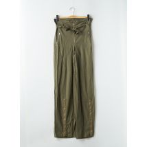 CHEYENNE - Pantalon large vert en coton - Femme - Taille 38 - Modz