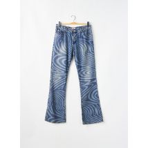 MISS SIXTY - Jean coupe flare bleu en coton - Femme - Taille W30 - Modz