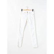 purple and pink - Jeans coupe slim beige en coton - Femme - Taille W29 - Modz