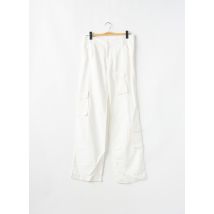 SCHOOL RAG - Pantalon cargo beige en coton - Femme - Taille W31 - Modz