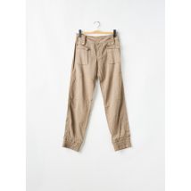SCHOOL RAG - Pantalon droit gris en coton - Femme - Taille W26 - Modz