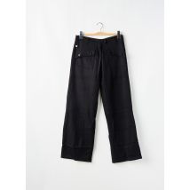 SESSUN - Pantalon droit noir en laine vierge - Femme - Taille 38 - Modz
