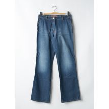 COM8 - Jeans bootcut bleu en coton - Femme - Taille 40 - Modz