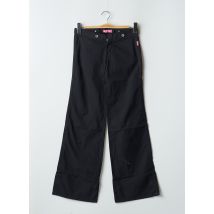 PHARD - Pantalon large noir en coton - Femme - Taille 36 - Modz