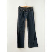 LA BRIGADA INTERNACIONAL - Jeans coupe droite bleu en coton - Femme - Taille 42 - Modz