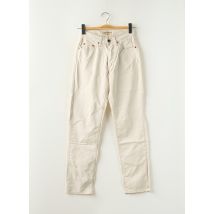 REDWOOD - Jeans coupe slim beige en coton - Femme - Taille W26 - Modz