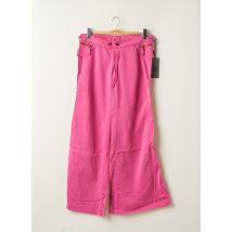 SABBATH - Pantalon large rose en coton - Femme - Taille 42 - Modz