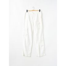 SCHOOL RAG - Pantalon cargo beige en coton - Femme - Taille W32 - Modz