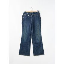 SCHOOL RAG - Jeans bootcut bleu en coton - Femme - Taille W33 - Modz