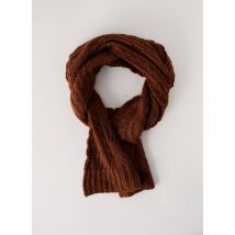 2 TWO - Echarpe marron en acrylique - Femme - Taille TU - Modz