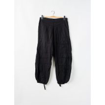 2 TWO - Sarouel noir en coton - Femme - Taille 40 - Modz