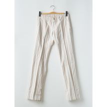 MOGUL - Pantalon slim beige en coton - Femme - Taille W27 - Modz