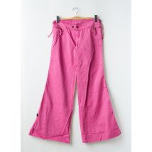 SABBATH - Pantalon flare rose en coton - Femme - Taille 40 - Modz