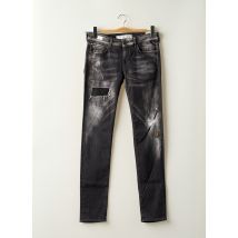 REPLAY - Jeans coupe slim noir en coton - Femme - Taille TU - Modz