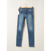 BREIZH ANGEL - Jeans coupe slim bleu en coton - Femme - Taille 40 - Modz