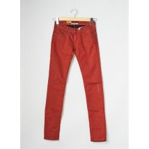 MAISON SCOTCH - Jeans coupe slim orange en coton - Femme - Taille TU - Modz