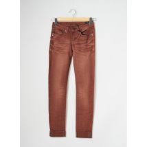 ONE GREEN ELEPHANT - Jean coupe flare marron en coton - Femme - Taille 36 - Modz