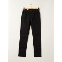 LEVIS - Pantalon slim noir en coton - Femme - Taille TU - Modz