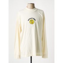LAZY OAF - T-shirt beige en coton - Homme - Taille L - Modz
