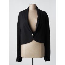 POISSONS BLANCS - Blazer noir en coton - Femme - Taille 44 - Modz