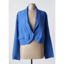 POISSONS BLANCS - Blazer bleu en polyester - Femme - Taille 52 - Modz