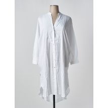 MAT. - Robe mi-longue blanc en viscose - Femme - Taille 44 - Modz